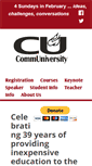 Mobile Screenshot of communiversity.org